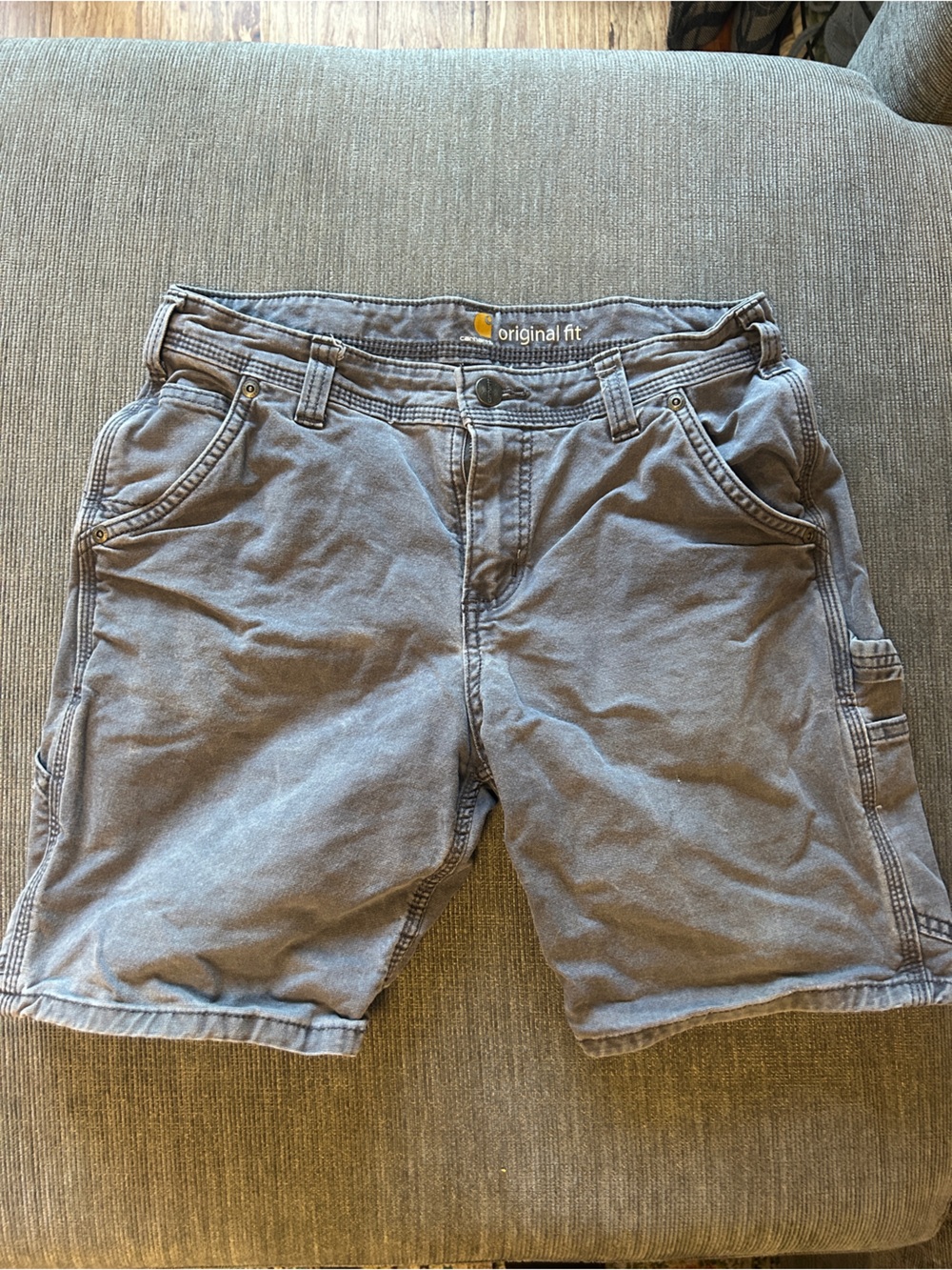 Carhartt Women's Cargo Shorts Gray